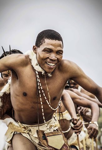 man dance botswana